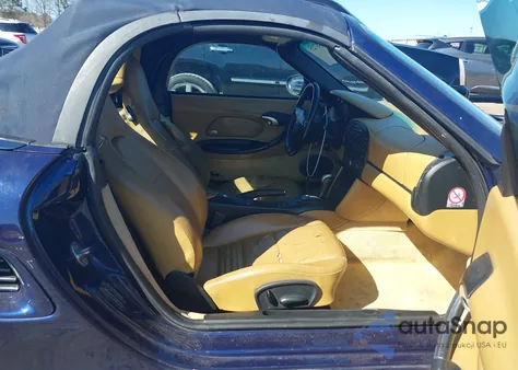 2001 Porsche Boxster из США, поврежденный, VIN WP0CA29821U625511